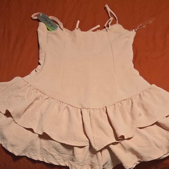 Pink Ruffled Romper - Picture 5 of 5